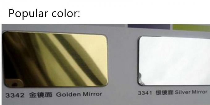 금 거울 방 훈장을 위한 알루미늄 합성 패널 간격 4mm